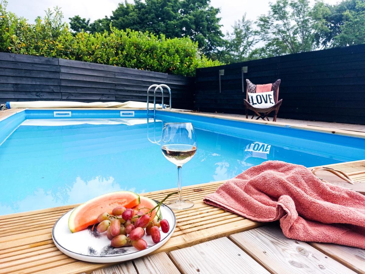 Luxe Vakantiehuis Nova Met Zwembad Ouddorp Kültér fotó