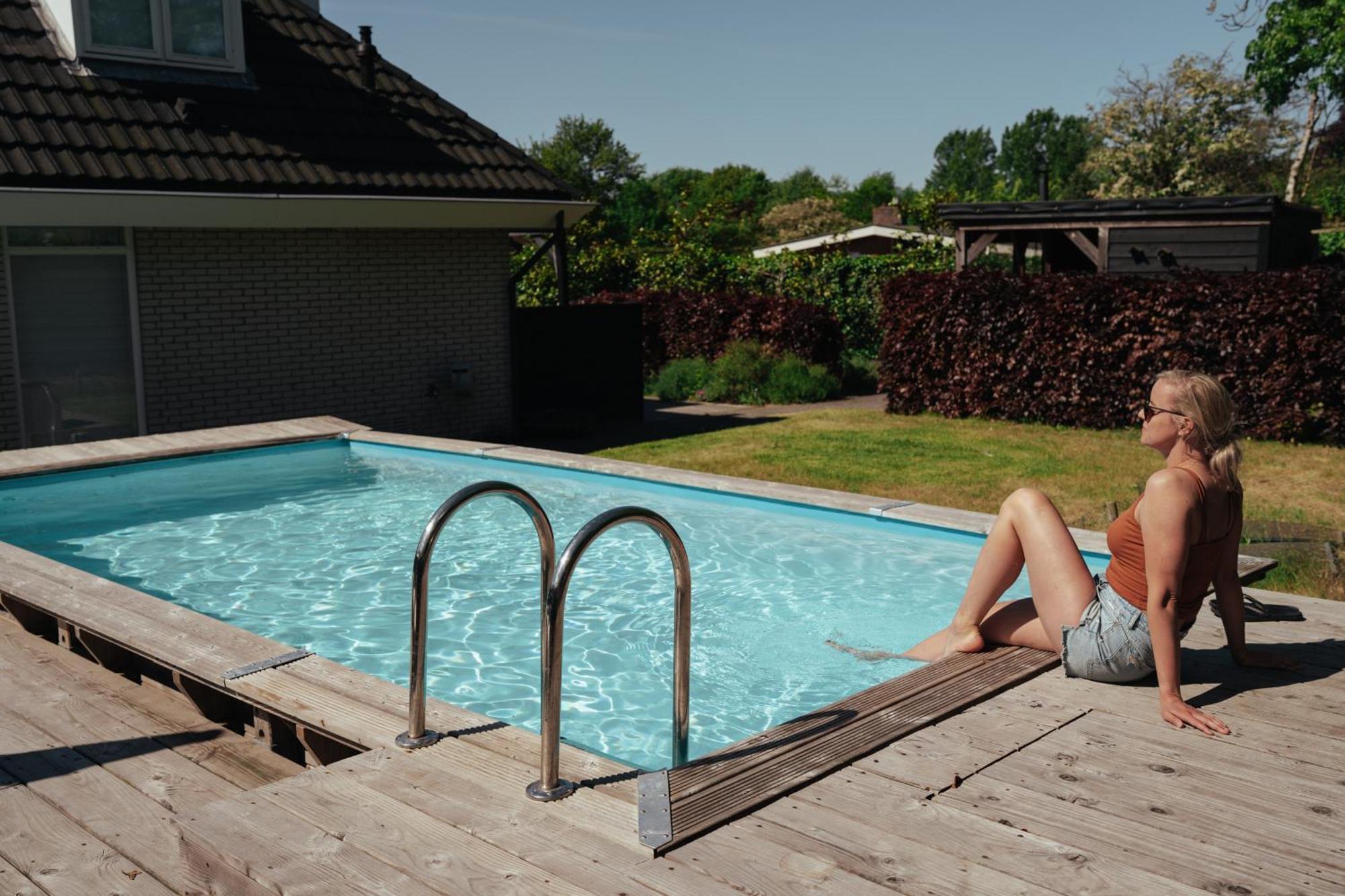 Luxe Vakantiehuis Nova Met Zwembad Ouddorp Kültér fotó