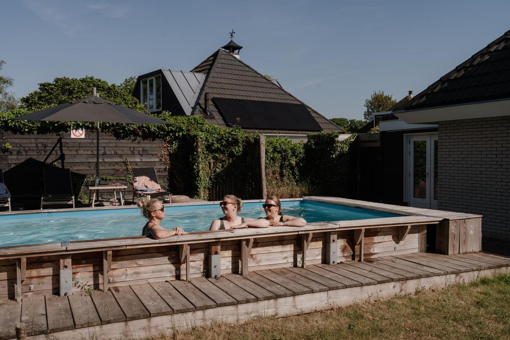 Luxe Vakantiehuis Nova Met Zwembad Ouddorp Kültér fotó